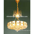 European style furniture gold crystal chandelier lamp pendant lighting